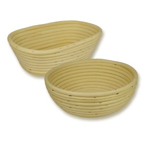 Bild zu  Gärkörbchen-Set rund und oval spezial für Brote von 1.000 - 2.000g