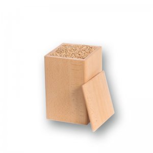 Bild zu Buchenholzdose für 1,0 kg Bild zu Buchenholzdose für 1,0 kg