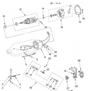 Bild 1 zu Artikel KitchenAid-Ersatzteile Endversiegelungsring der Kontrollplatte (seal end) Nr. 15 