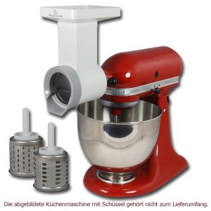 Bild 1 zu Artikel KitchenAid Gemüseschneider MVSA Gemüseraspler mit 3 Trommeln 