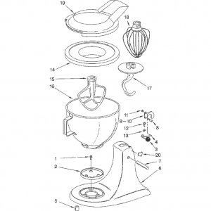 Bild 2 zu Artikel KitchenAid-Ersatzteile Motorkohlen-Einbausatz (Nr. 35) 