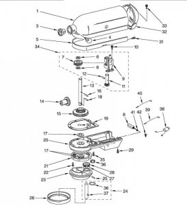 Bild 3 zu Artikel KitchenAid-Ersatzteile Motorkohlen-Einbausatz (Nr. 35) 