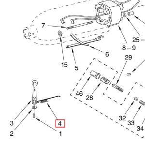 Bild 1 zu Artikel KitchenAid Feder Nr. 4 der Geschwindigkeitsregelung – Control Plate Spring 