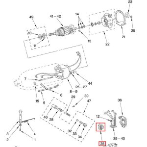 Bild 1 zu Artikel KitchenAid-Ersatzteile Fliehkraftregler Nr. 35 (governor) 