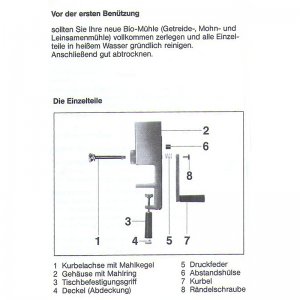 Bild 1 zu Artikel Kurbelschraube für Jupiter Biomühle 562 