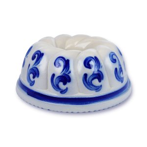 Bild 2 zu Artikel Kuchenform Gugelhupf aus Westerwald-Keramik, Ø 22cm, Dekor blau 