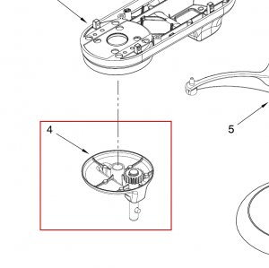 Bild 1 zu Artikel KitchenAid-Ersatzteile Planetenrührwerk (Planetary Assembly) in Empire Rot 